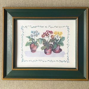 3 Potted Flowers Wall Art